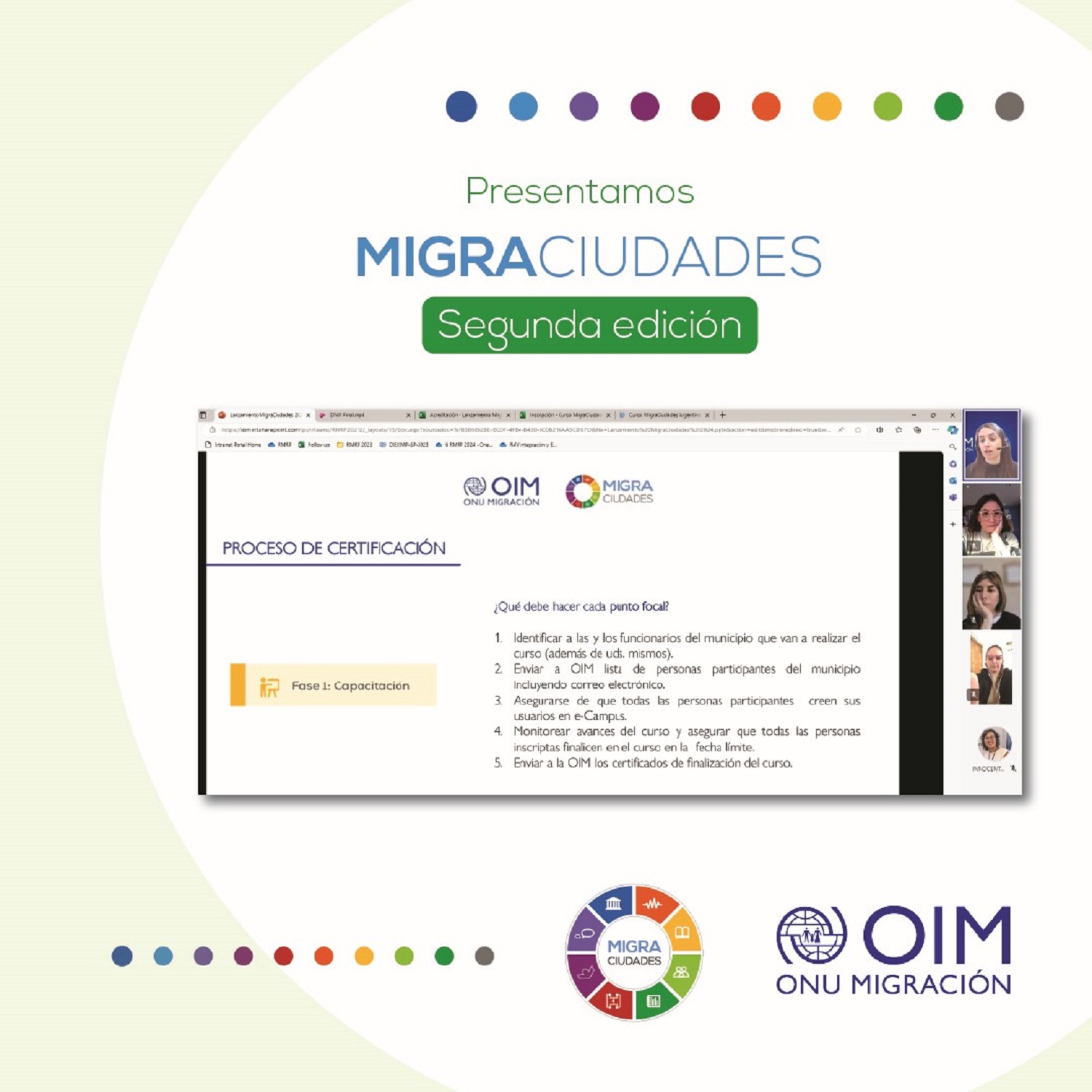 Lanzamiento de nueva edición de MigraCiudades